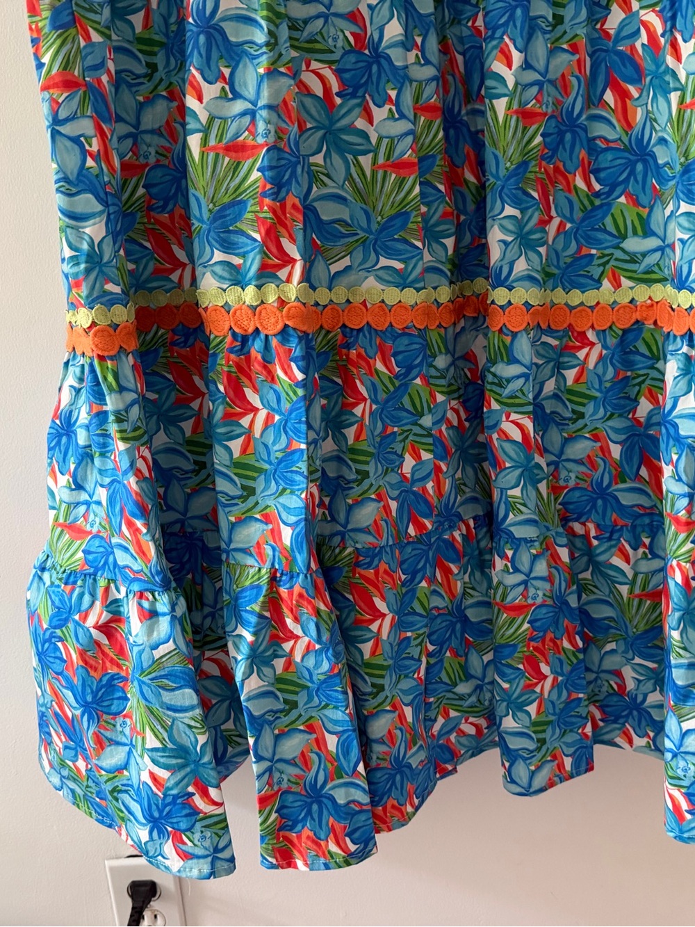 NWT Marie Collection by Victoria Dunn Beau Maxi Dress in Firecracker Blue Small - Picture 12 of 16